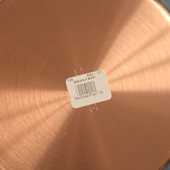 Ruffoni Historia Hammered Copper Stockpot with Pineapple Knob, 7 1/2-Qt - Picture 10 of 16